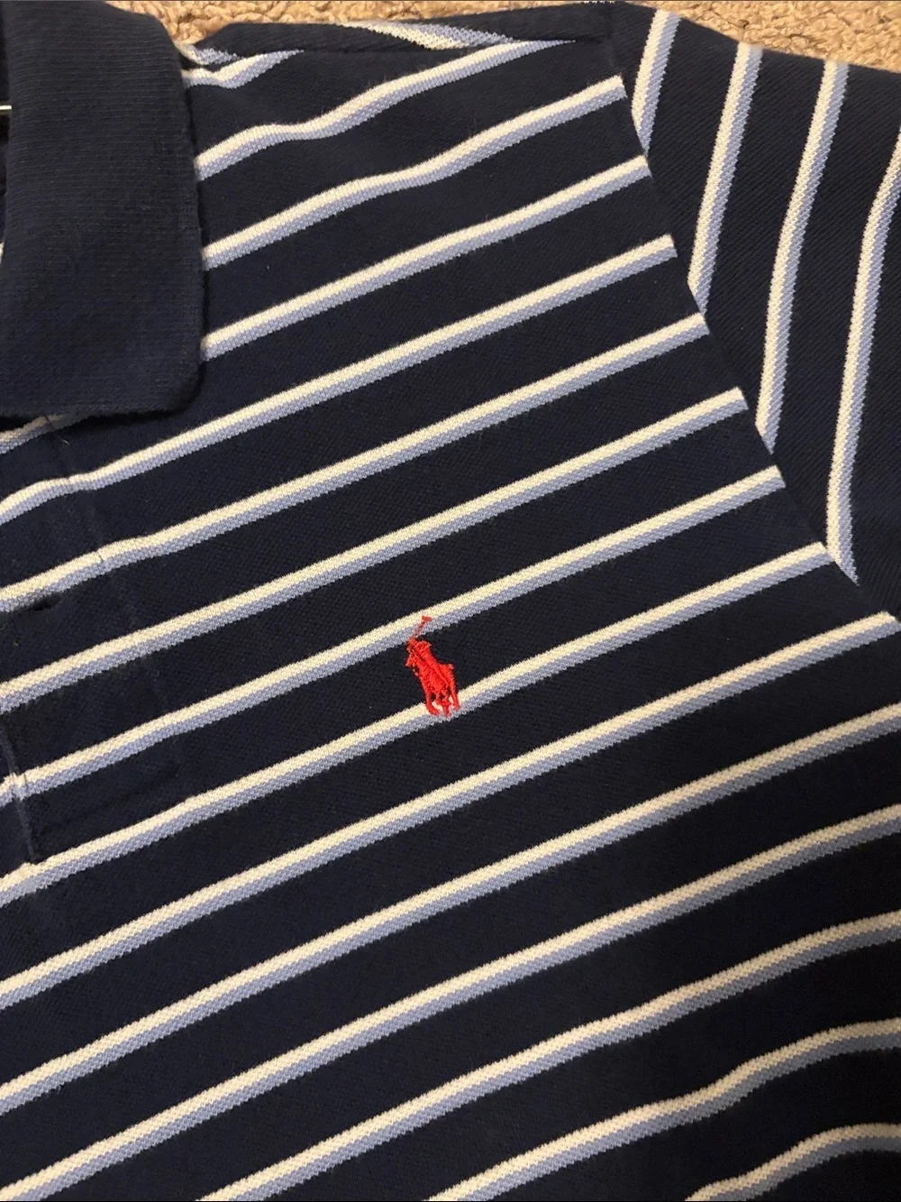 Ralph Lauren navy polo
